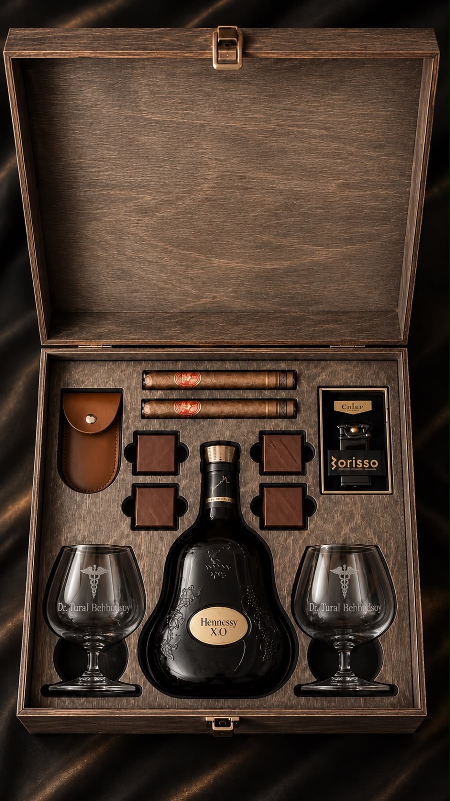 Hennessy Konyak seti 