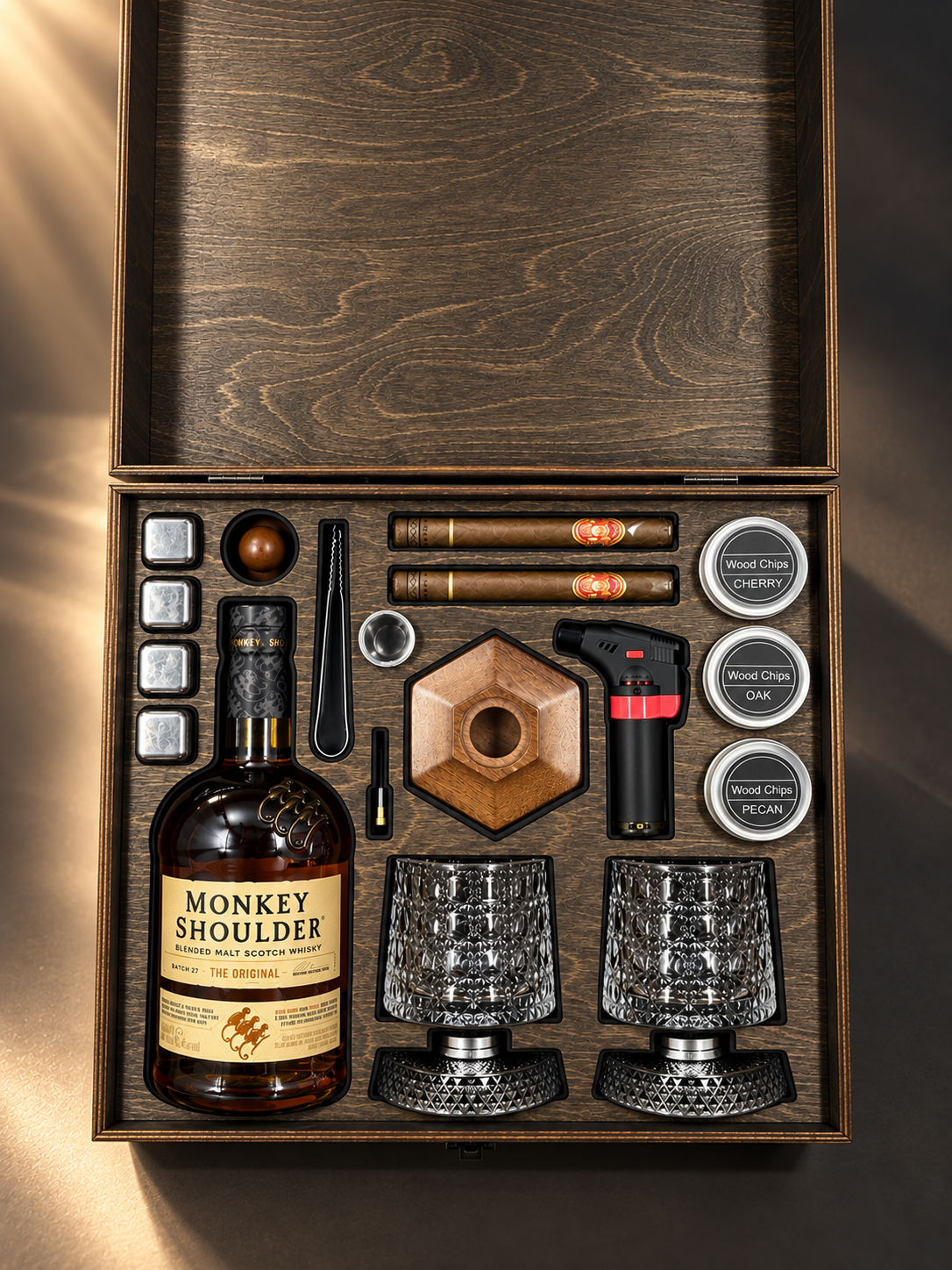 Monkey Shoulder Premium Viski Seti — 1L
